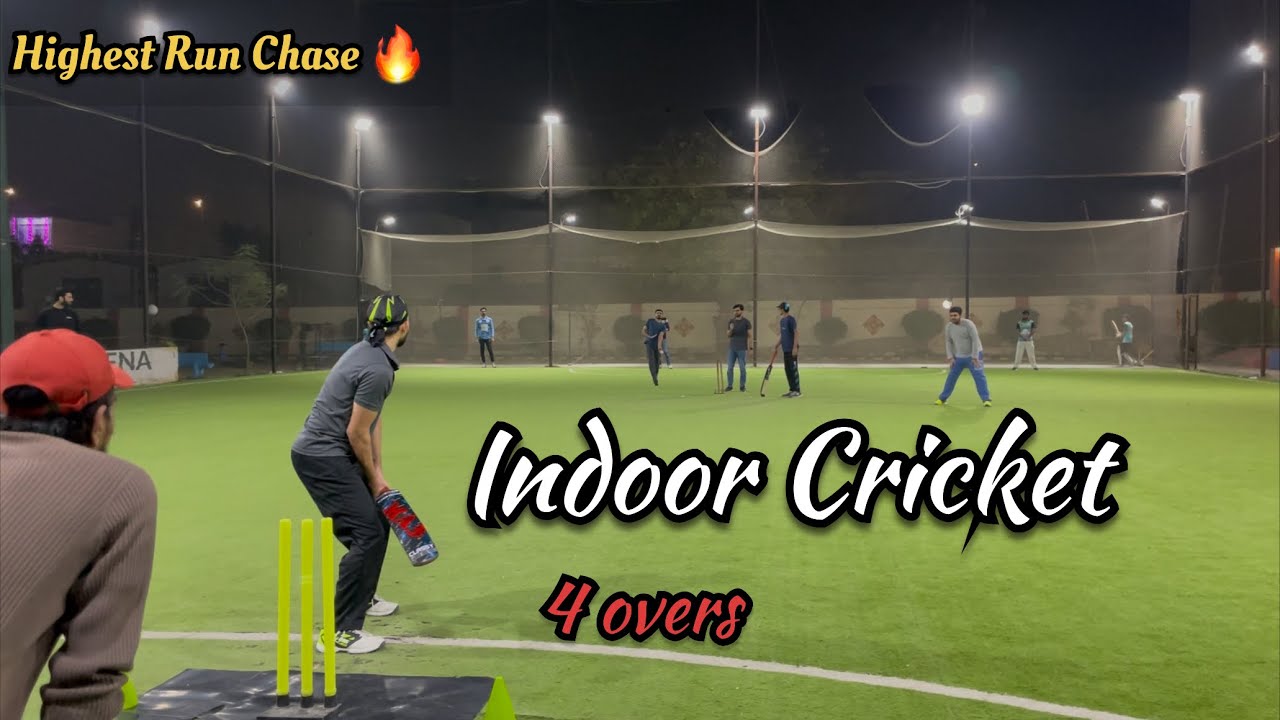 Indoor Cricket Karachi 🏏 | Highest Run Chase | Match Highlights