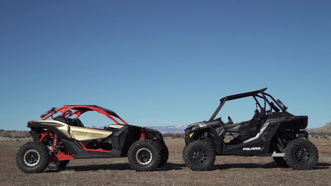UTV Shootout: 2017 Can-Am Maverick X3 X rs Turbo R vs. 2017 Polaris RZR XP Turbo