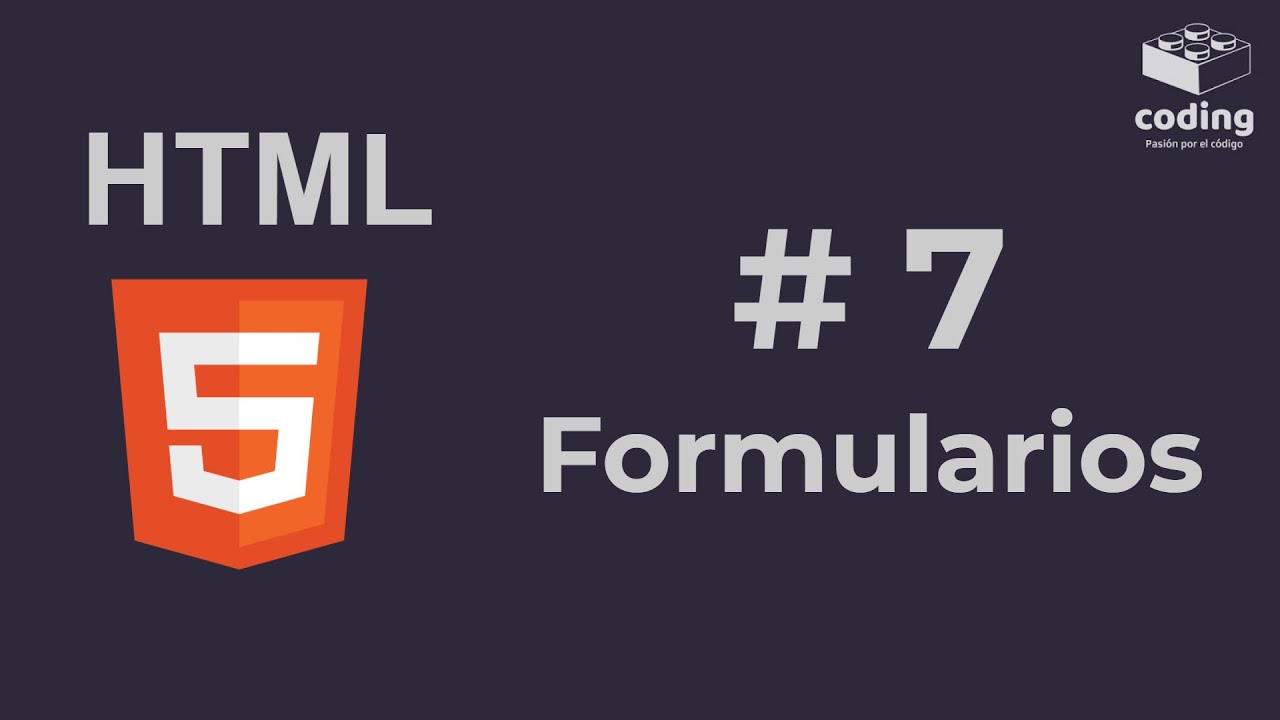 🛑 #07 CÓMO CREAR FORMULARIOS - Curso HTML 🖥️