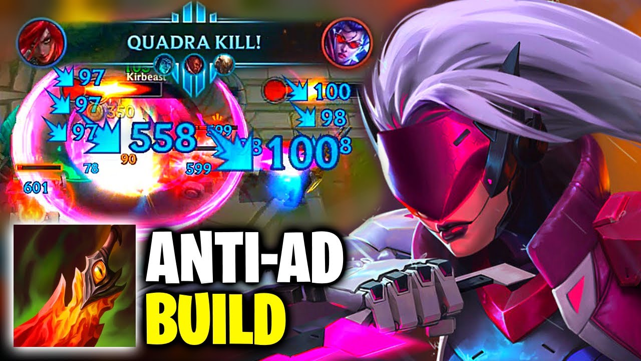 UNDERRATED KATARINA ANTI-ATTACK DAMAGE BUILD - Wild Rift