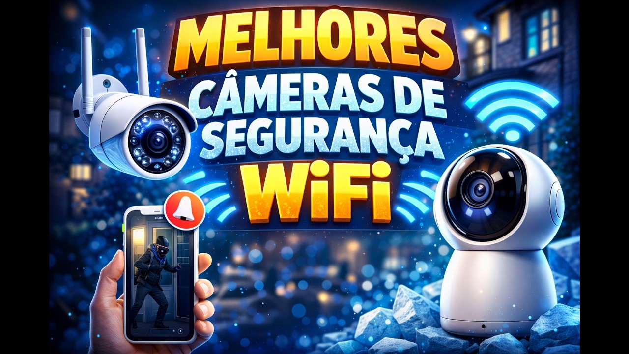 5 MELHORES CÂMERAS DE SEGURANÇA WIFI DE 2026: QUAL COMPRAR? (Guia Completo)