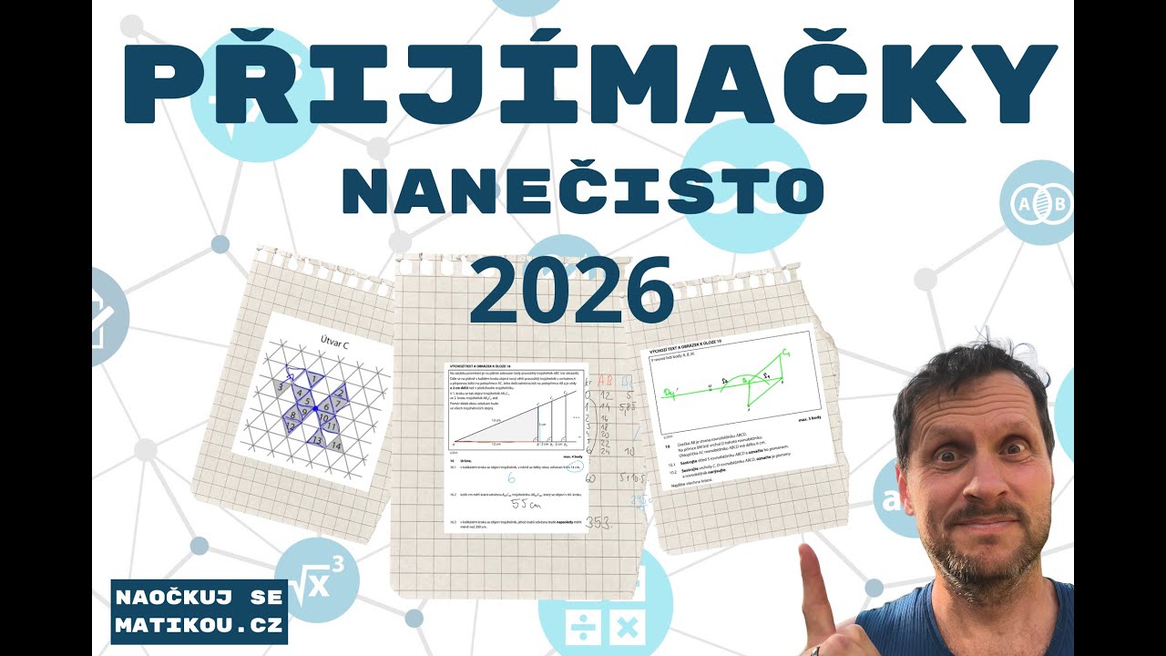 Přijímačky nanečisto 2026 - matematika komplet