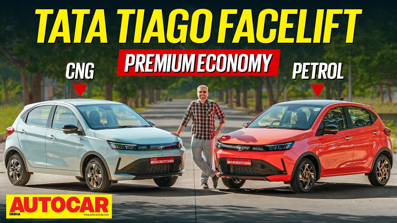 2026 Tata Tiago facelift petrol & CNG review - Small Hatch, Big Appeal | First drive | Autocar India