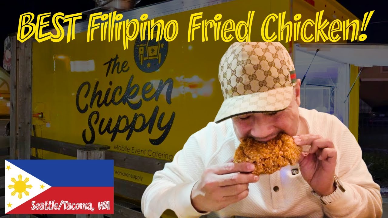 ЛУЧШАЯ филиппинская жареная курица! 🇵🇭 | The Chicken Supply | ЛУЧШЕ, чем Jollibee | Сиэтл/Такома,...