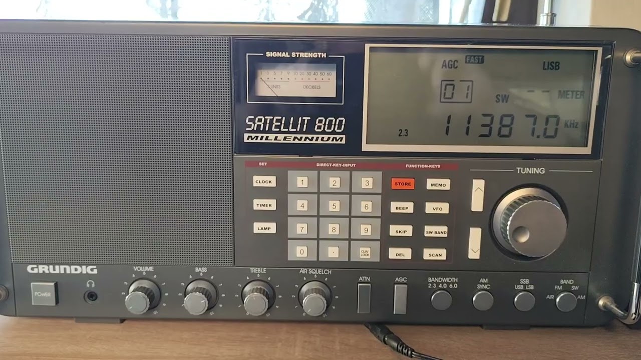 11387kHz  VKA 931 Australian Volmet, Grundig Satellit 800 Millennium
