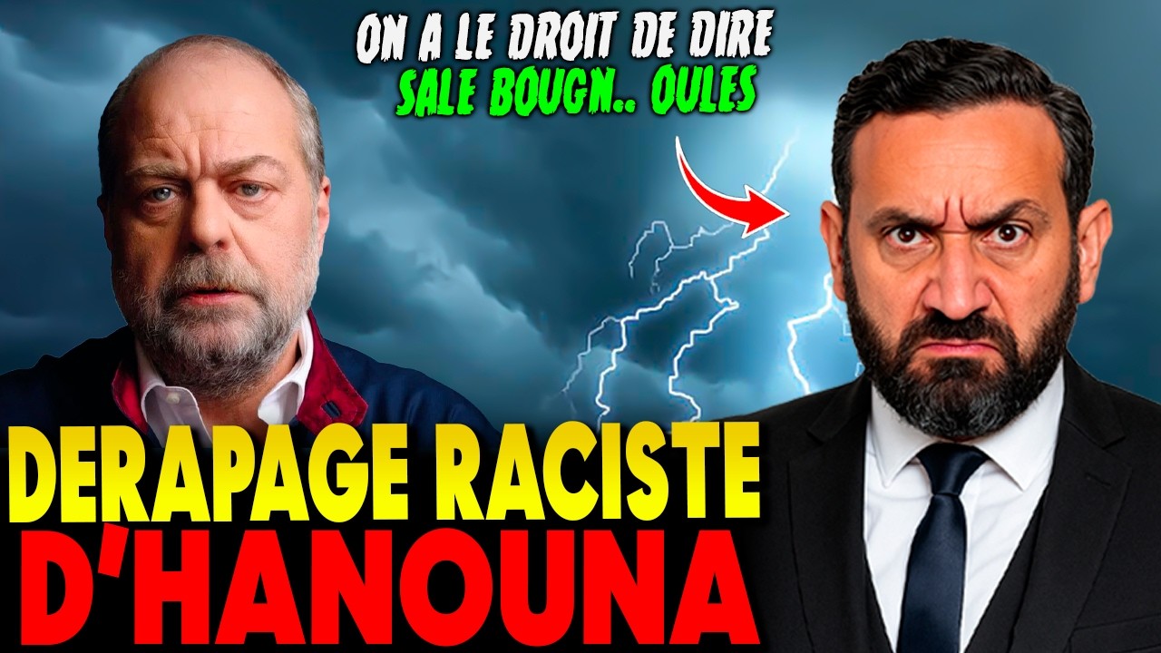 Dérapage raciste d'Hanouna en direct sur la réaction de Dupont Moretti à Quentin et Aya Nakamura
