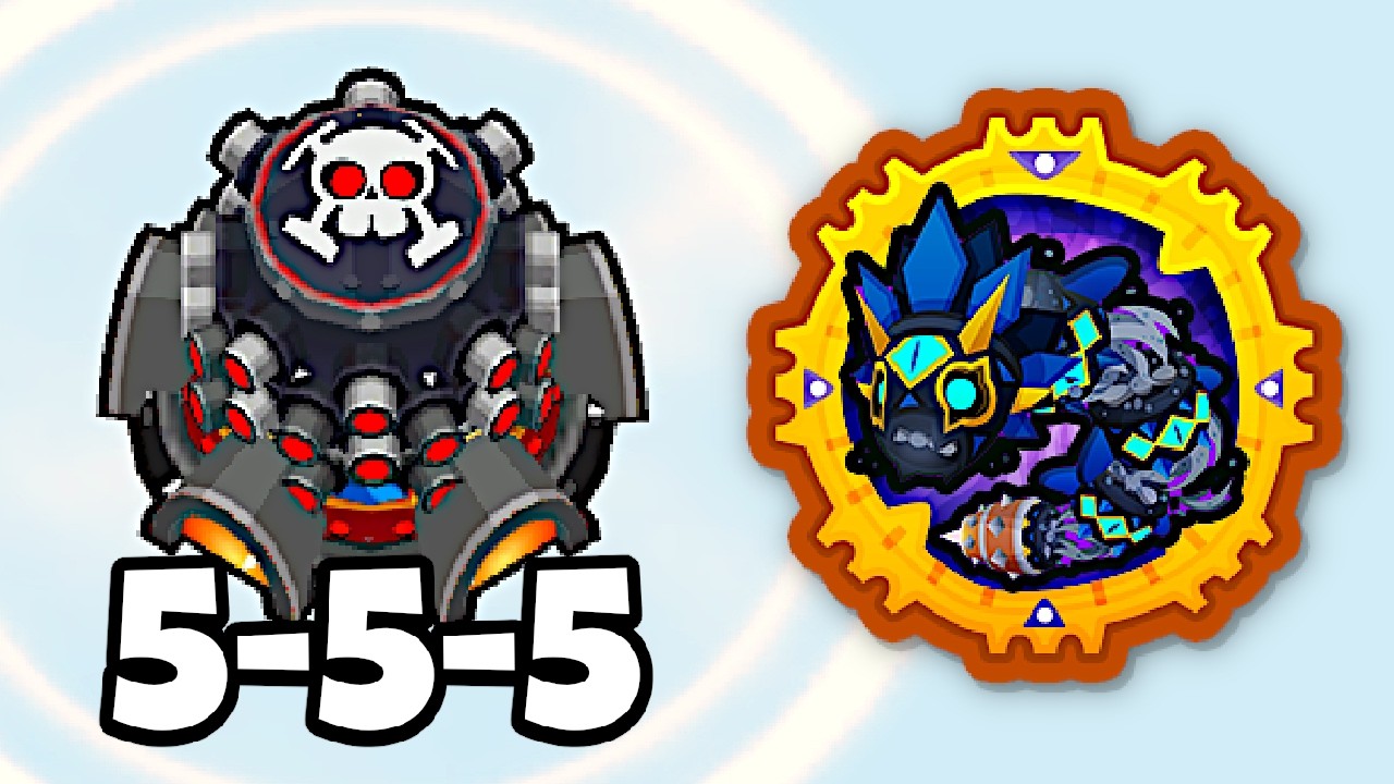 Can RANDOM 5-5-5 Towers Beat ELITE DIAMONDBACK? (Bloons TD 6)