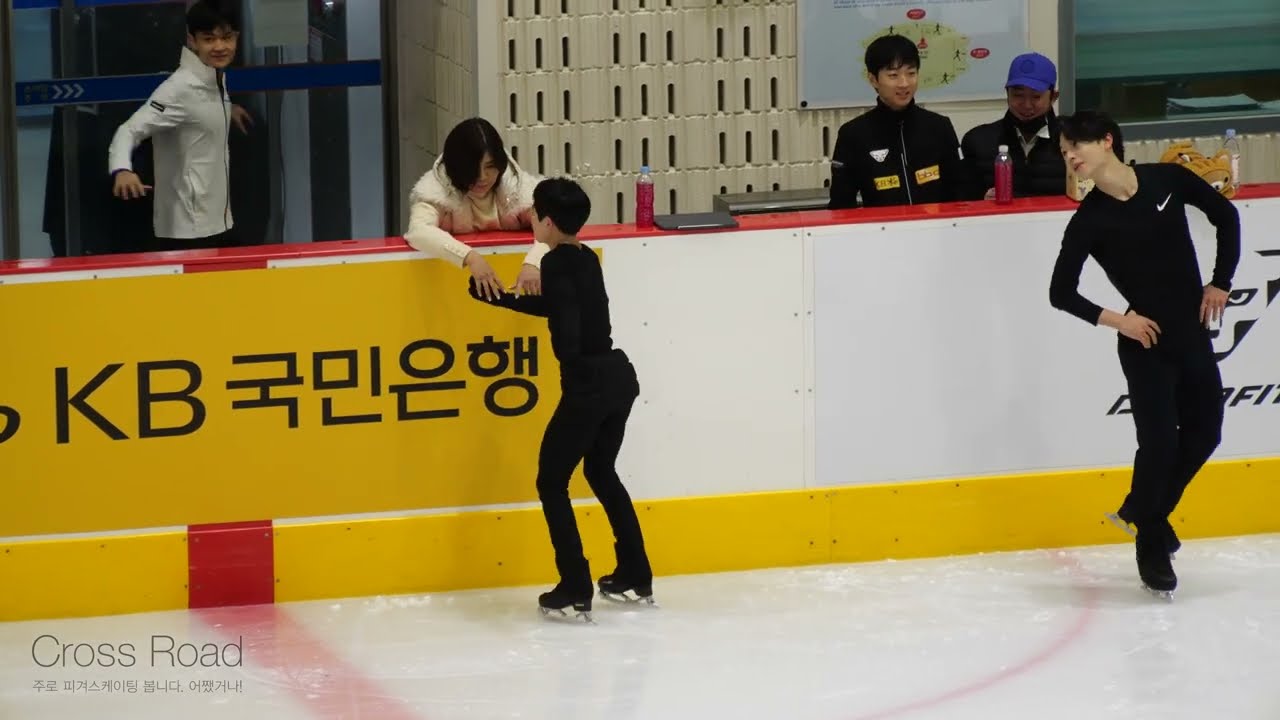 2023-12-03 피겨 회장배 랭킹대회 4일차ㅣ남자시니어 오전 공식연습 Practice - Men Sr. FS 06-10ㅣ김현겸,이재근,임주헌,서민규,차준환