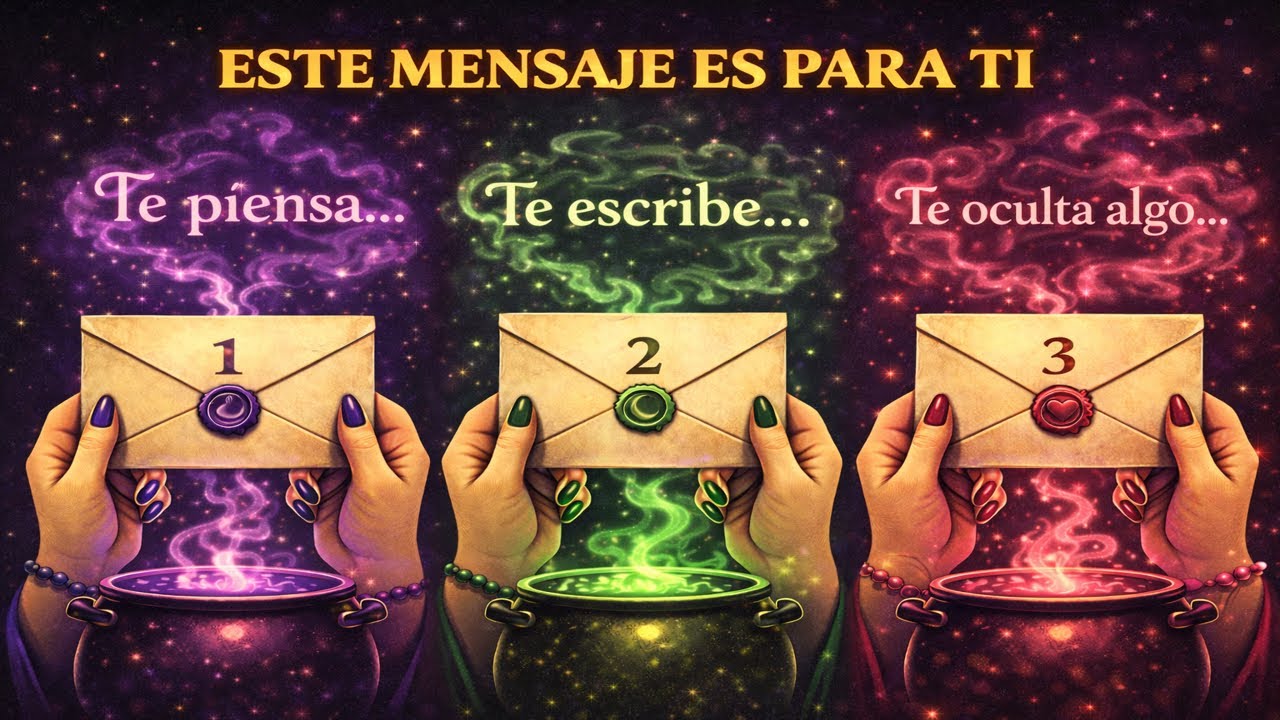 💌ALGUIEN TIENE UN MENSAJE PARA TI... &iexcl;DESC&Uacute;BRELO! 💌TAROT INTERACTIVO.