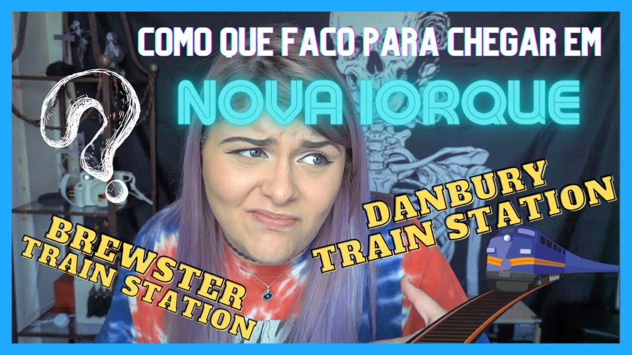 Como ir de trem para Nova Iorque de Danbury, EUA?