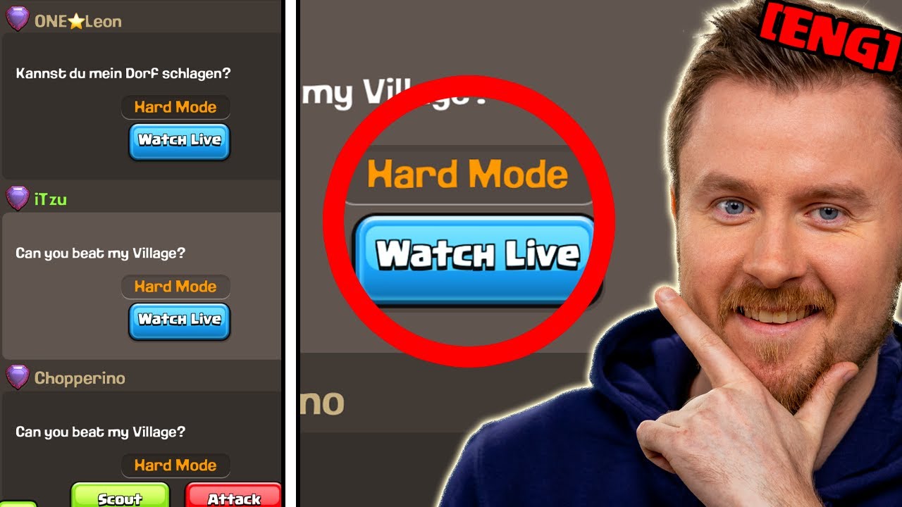 HARD MODE is HARD ENOUGH?! King of the Hill in Clash of Clans
