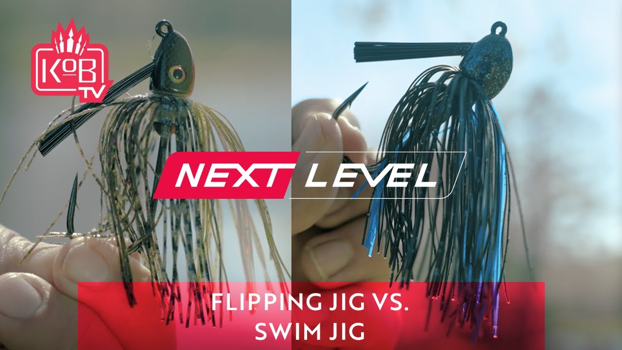 When to Throw a Flipping Jig vs. Swim Jig for Fishing Laydowns and Shallow Cover [NEXT LEVEL]