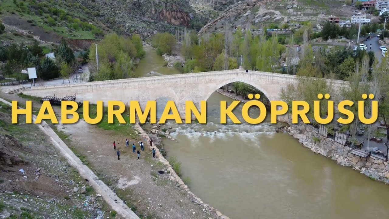 Çermik Tarihi Haburman Köprüsü ve Sinek Çayı [4K] #çermik #diyarbakır