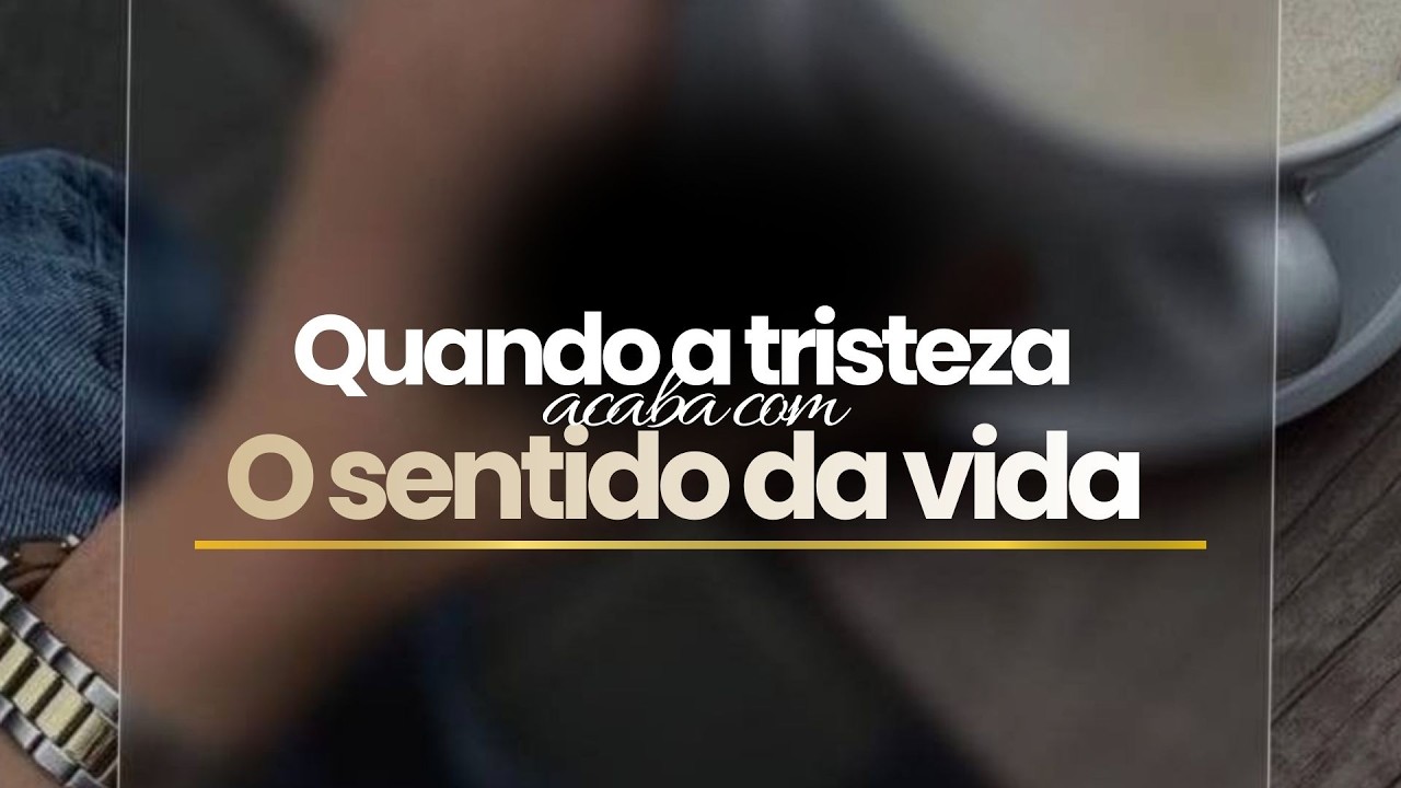 Quando a tristeza tira o sentido da vida: Superando o desânimo mesmo sem apoio dos outros.