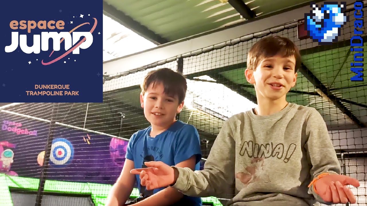 Découverte d'espace Jump à dunkerque avec un invité!! 🧗‍♂️