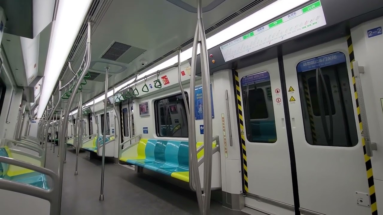青島地鐵4號線(往大河東)行車片段 Qingdao Metro Line 4(to Dahedong)