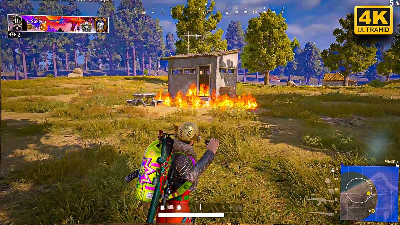 🔴 PUBG PC: Erangel 4K Action Gameplay (2025) (NO Commentary)