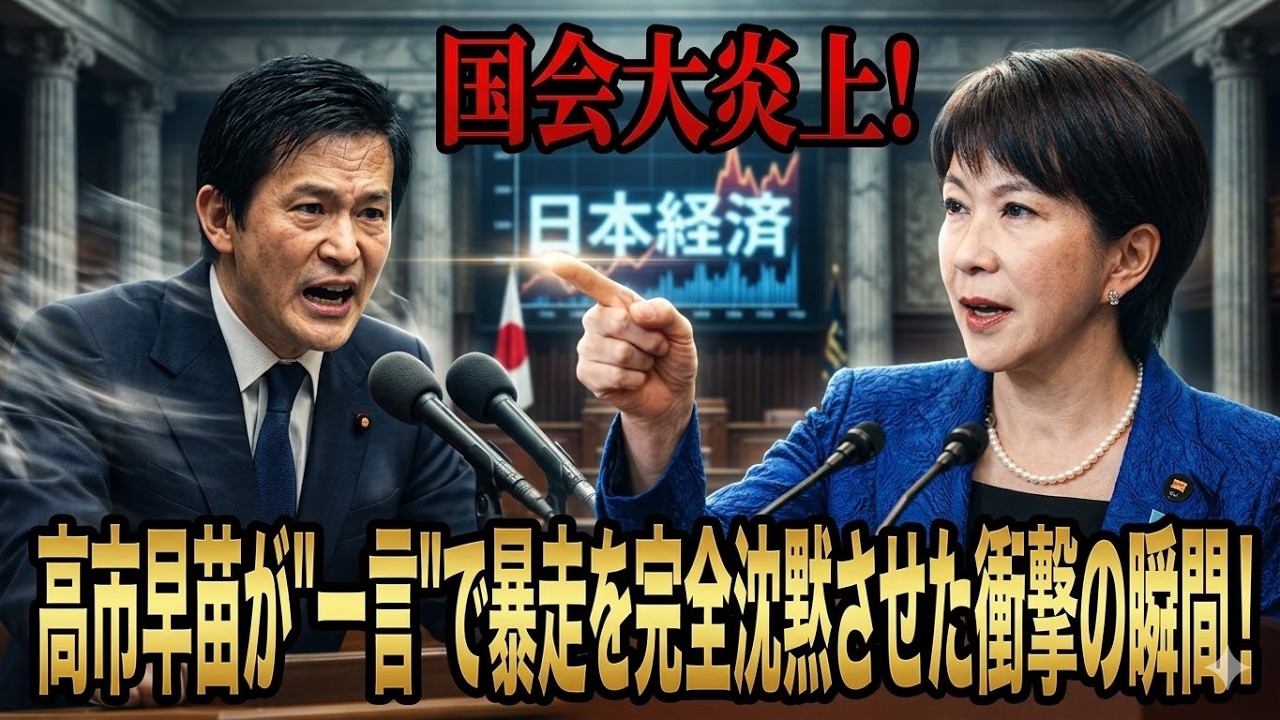 【衝撃】高市早苗が誰にも明かさず水面下で進めていた極秘交渉がついに露見　委員会室は騒然、場内が震撼！