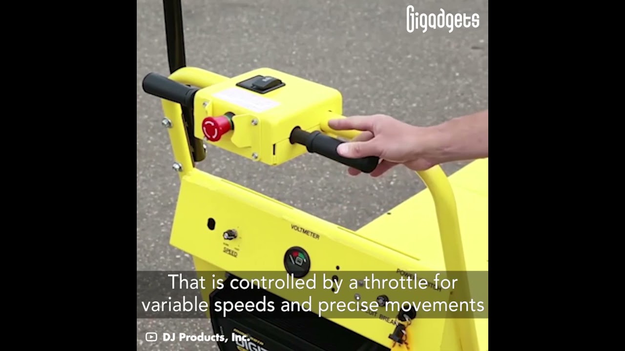 Caddy lineups electric cart movers and tugs #gigadgets #logistic #mover #cart #electric