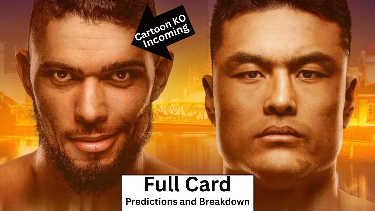 UFC FIGHT NIGHT 257 PREDICTIONS AND BREAKDOWN (FULL CARD)