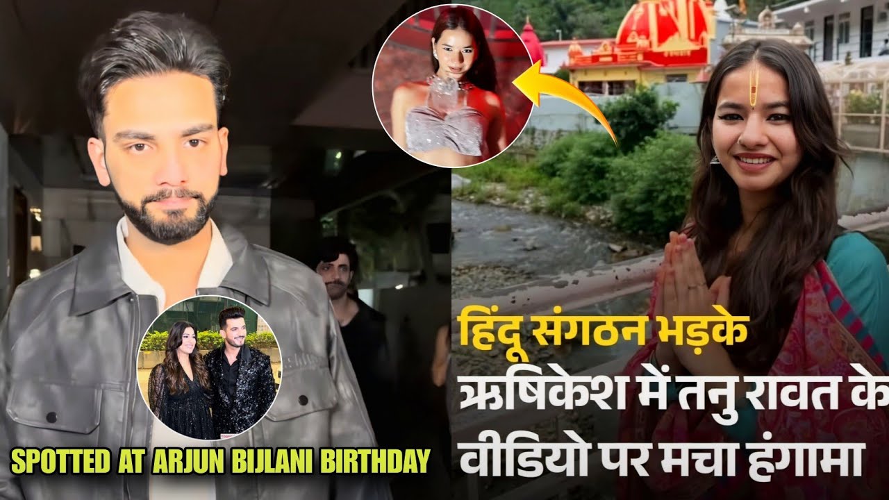 Elvish Yadav Spotted At Arjun Bijlani Birthday Party |Tanu Rawat Controversy Video Jayaram Ashram