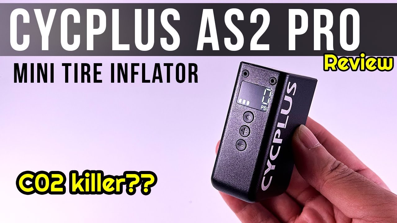 Cycplus AS2 Pro Mini Tire Inflator Review