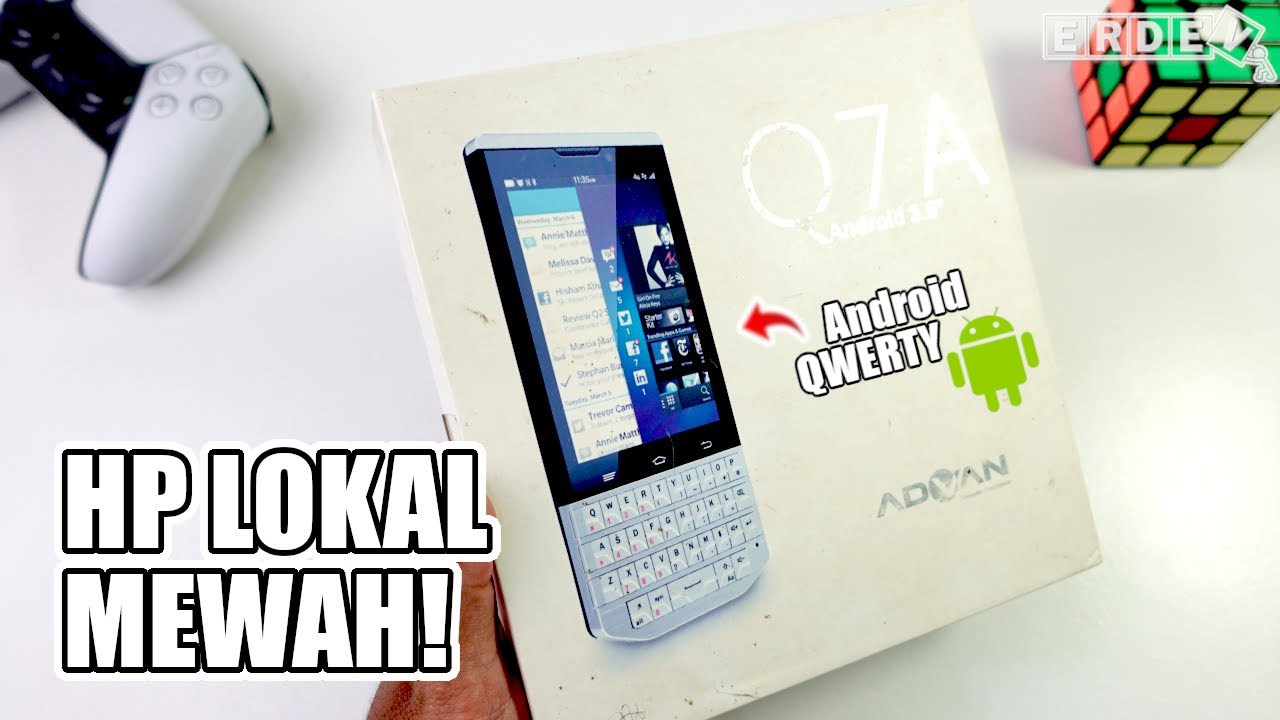 COBAIN HP ANDROID LOKAL YANG MIRIP HP MEWAH BLACKBERRY PORSCHE! - Advan Q7A di Tahun 2026