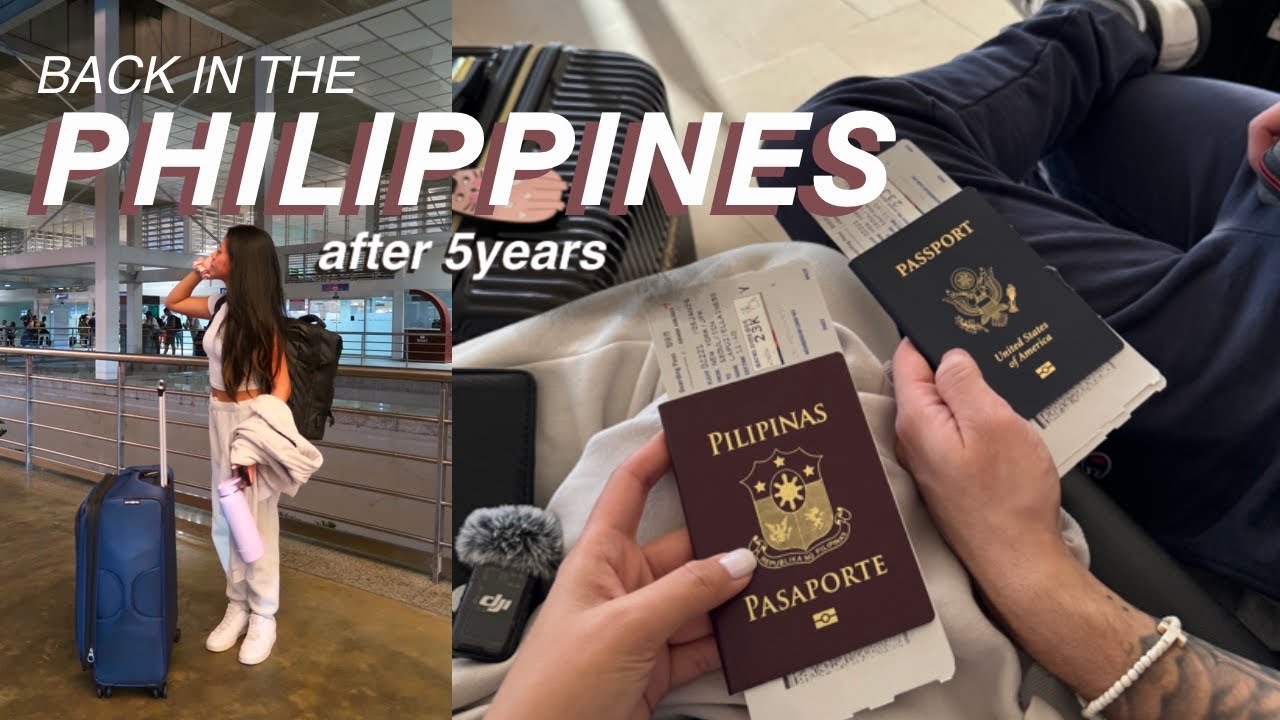 BACK IN THE PHILIPPINES AFTER 5YRS 🇵🇭 flying to philippines vlog [PH VLOG EP01] Benicey