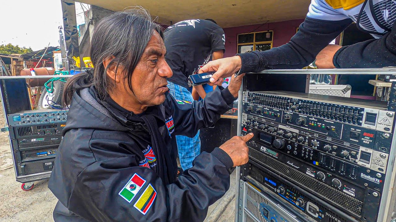 BUMPER VISITANDO LA CASA DE UN SONIDERO Y ECUALIZA SU AUDIO LEVIATAN