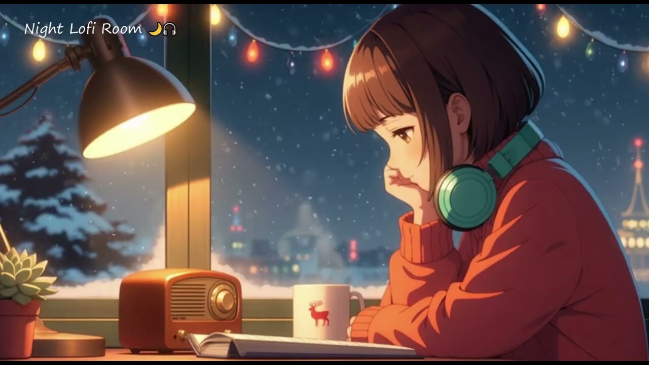 Snowy Christmas Night Lofi &ndash; Cozy Winter Beat