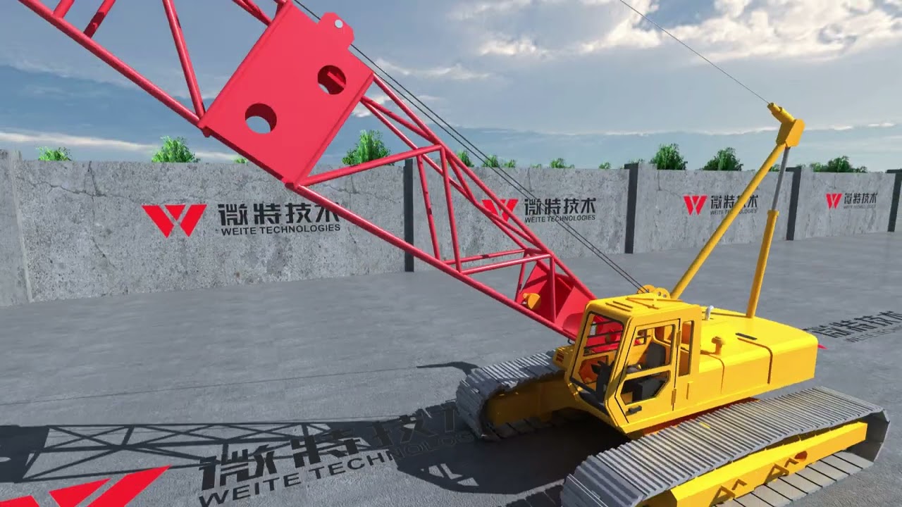 Crane lmi system -load moment indicator for crawler crane