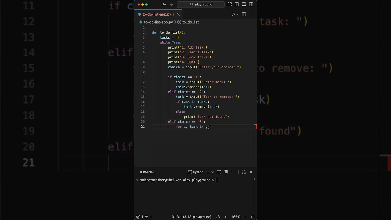 Приложение &laquo;Список дел&raquo; на Python за 60 секунд
