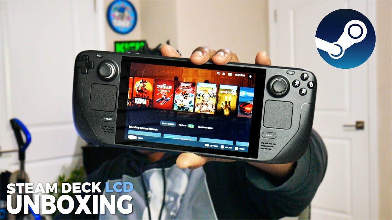 Steam Deck LCD Unboxing, Setup & First Impressions in 2025!