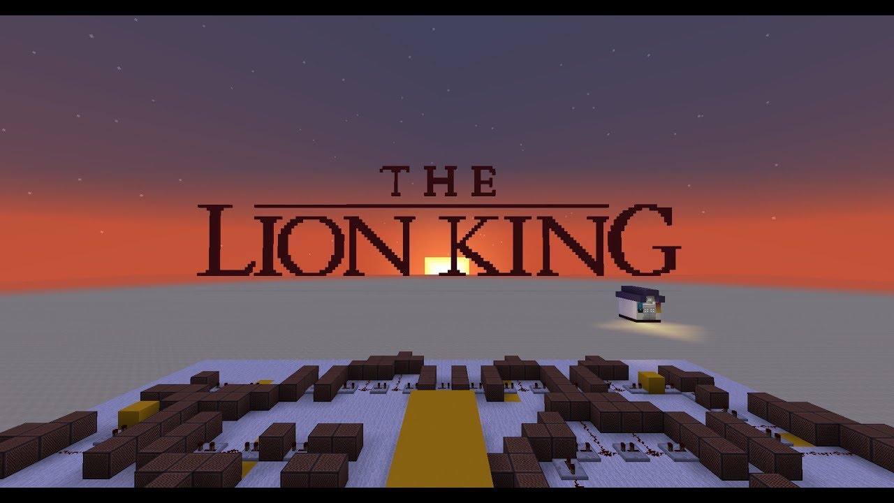 The Lion King - Hakuna Matata [Minecraft Noteblocks]