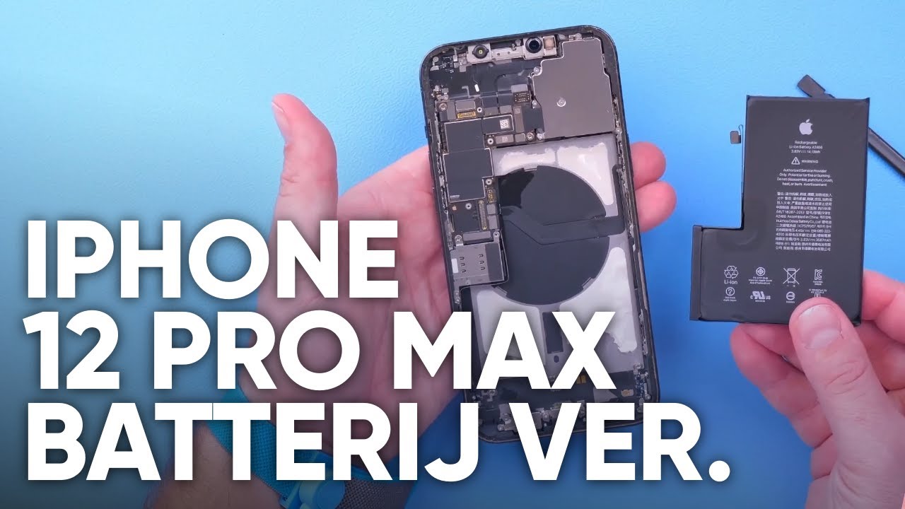 iPhone 12 Pro Max batterij vervangen - Fixje.nl