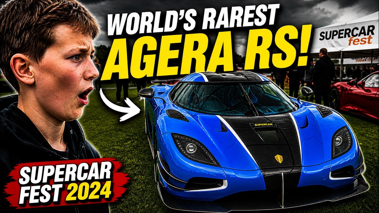 BEST UK SUPERCAR EVENT of 2024? Koenigsegg, Bugatti, Pagani at The Runway! 🔥