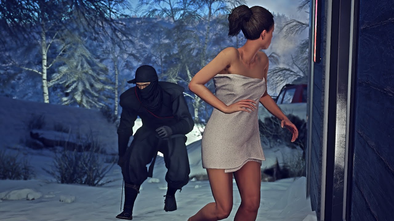 HITMAN Ninja Hokkaido Eliminate Everyone with Striker Subscriber Request