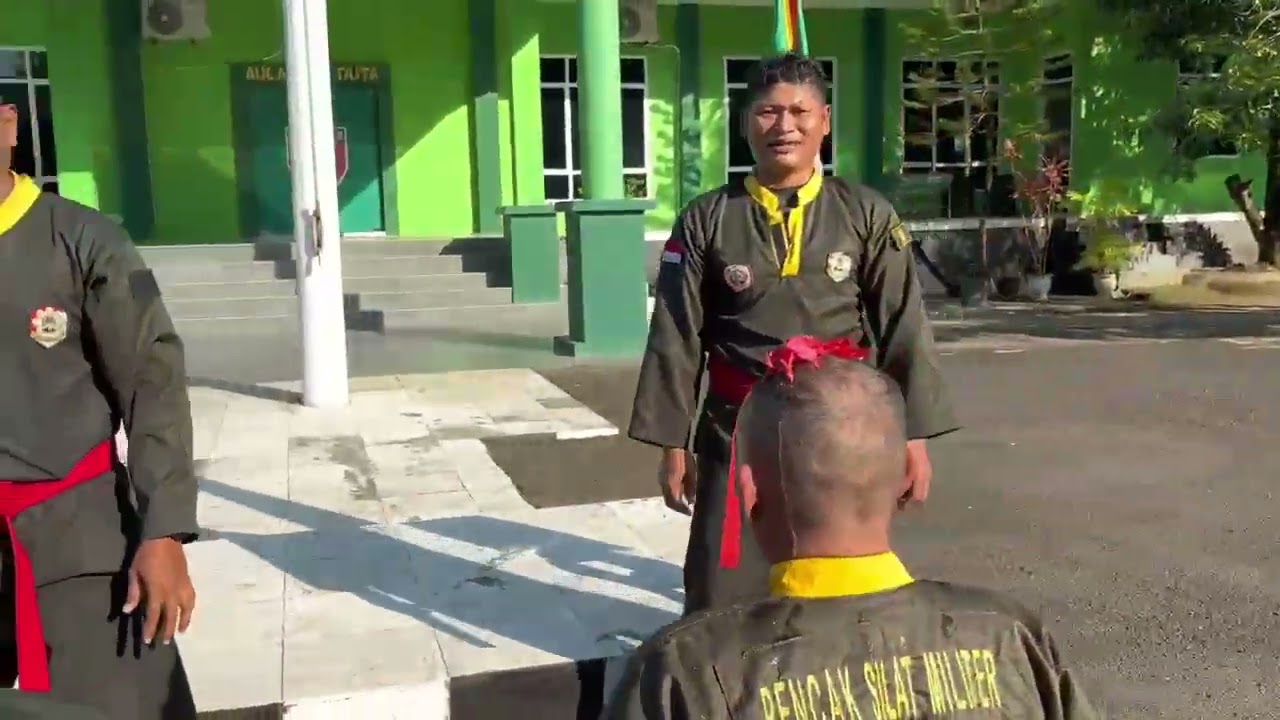 Tradisi Kenaikan Sabuk Pencak Silat Militer (PSM) Kodim 1421/Pangkep