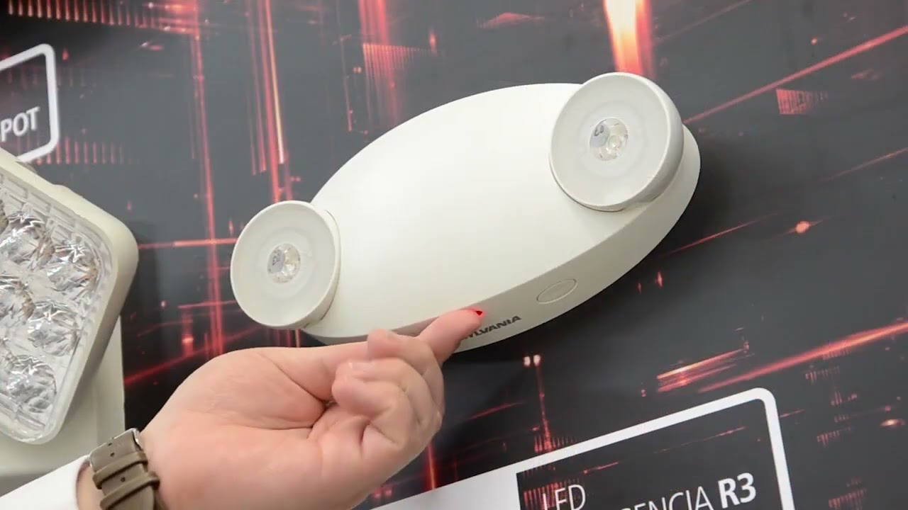 Cómo Funciona Luminaria LED SYLVANIA Emergencia R3: Guía Completa
