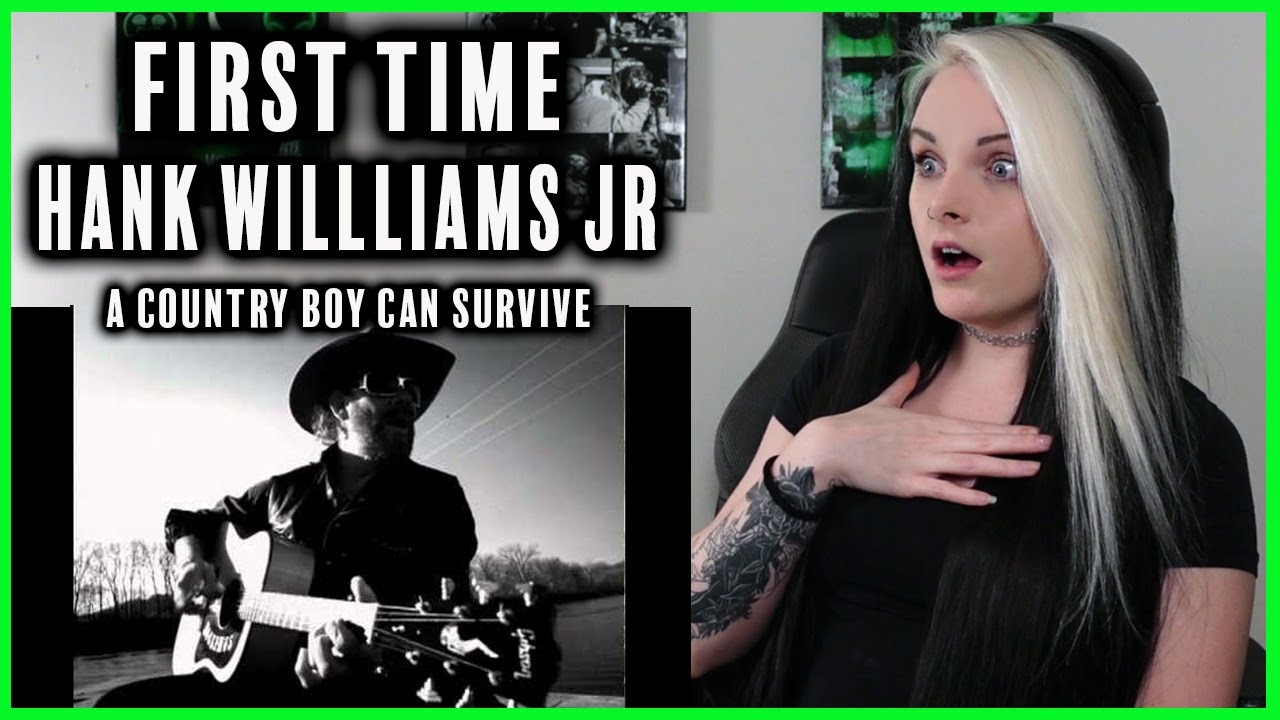 FIRST TIME listening to Hank Williams Jr. "A Country Boy Can Survive"(Official Music Video) REACTION