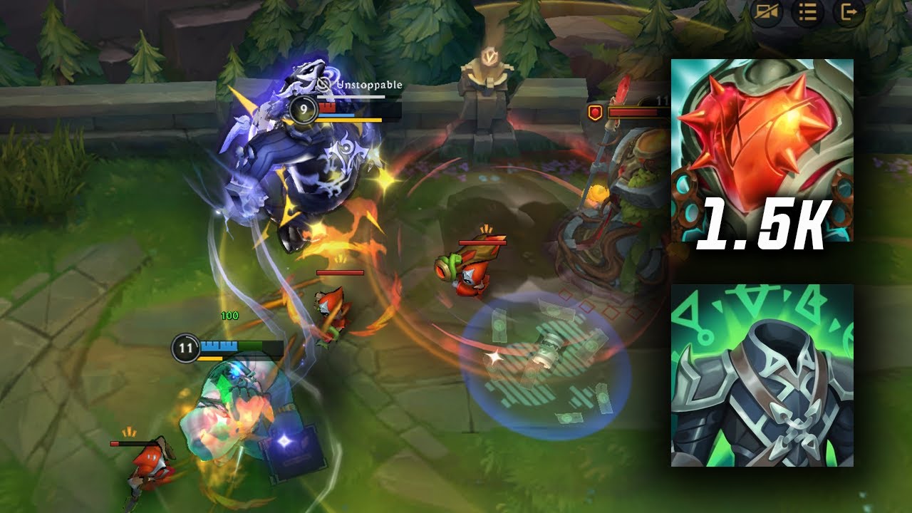 Wild Rift: HOW TO ABUSE HEARTSTEEL WITH MUNDO (1.5k STACKS)