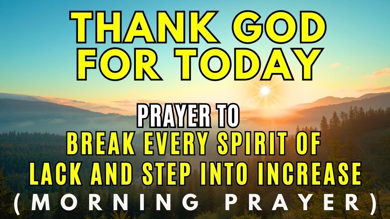 Morning Prayer for Financial Breakthrough | God’s Provision, Favor & Open Doors