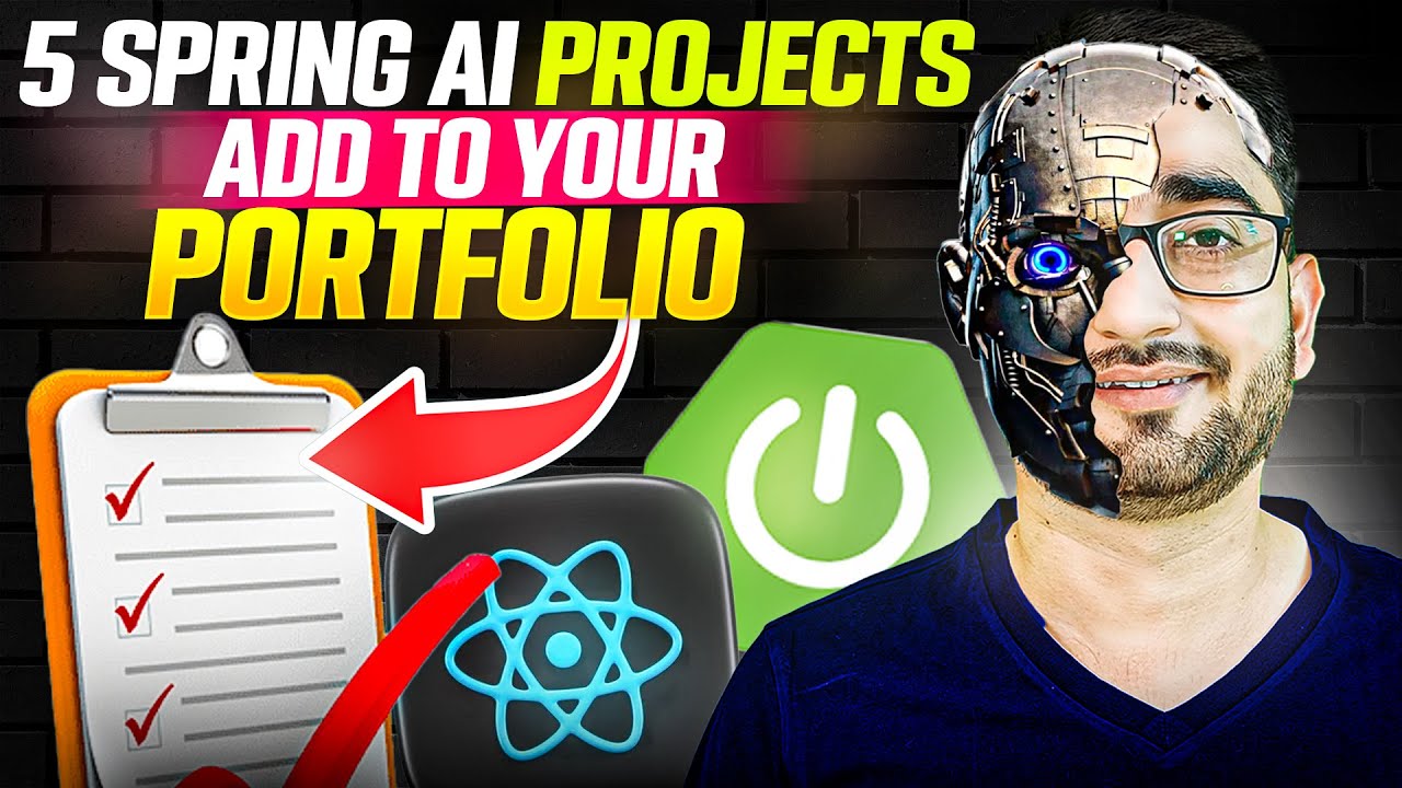 Spring AI Project Masterclass with Spring Boot | Build 5 Spring Boot Projects for Resume Portfolio