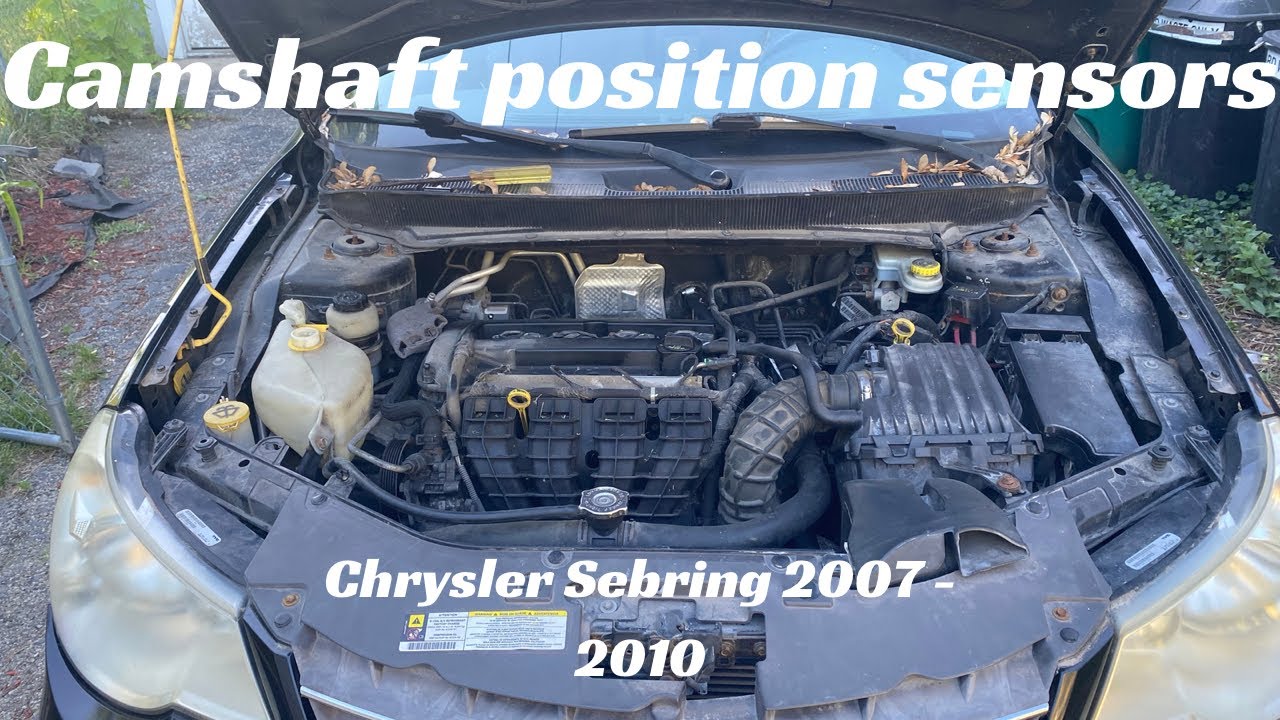 Camshaft Position Sensors Replacement (2007 -2010 Chrysler Sebring)