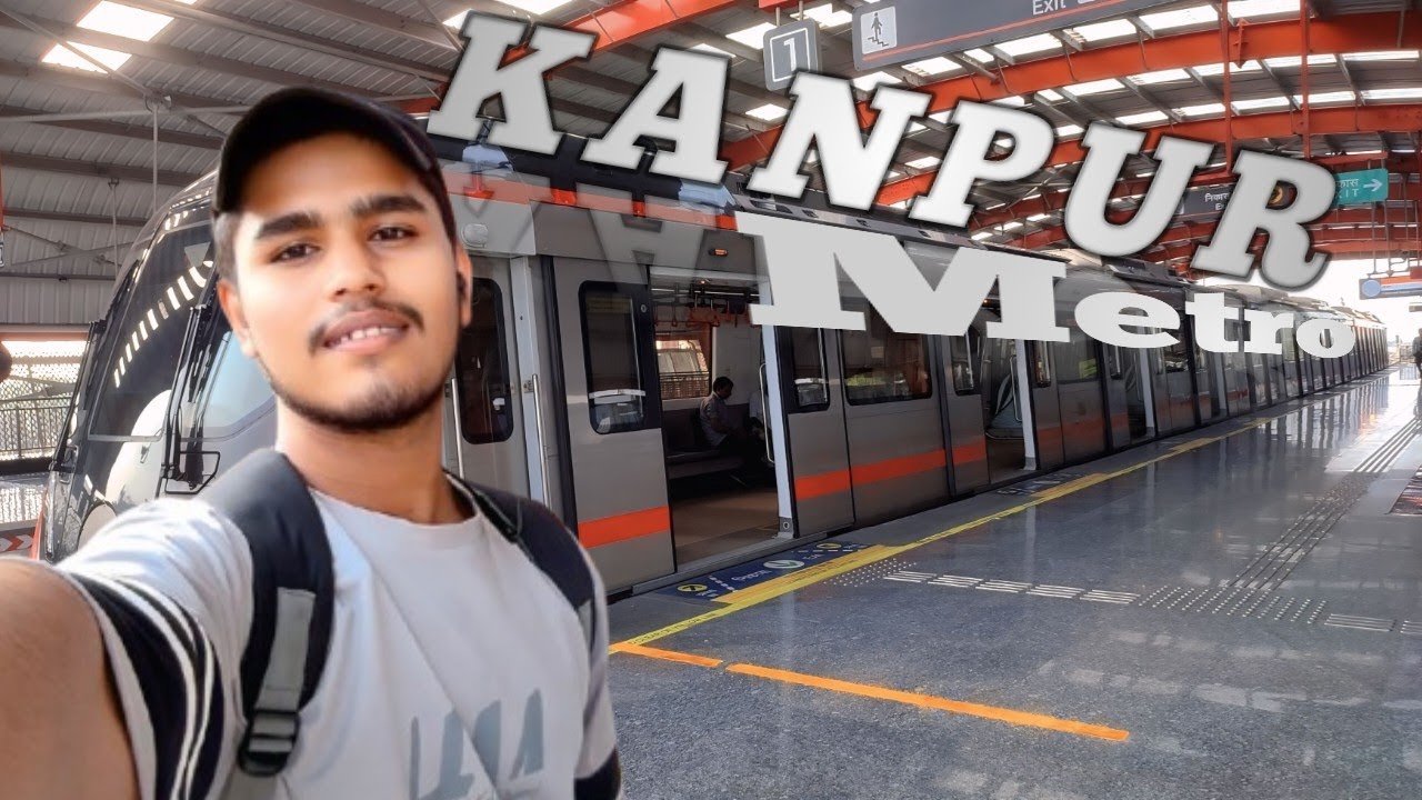 Kanpur Metro🚇// Vlog🎥// I Am Going To Sagar Market 🚝!! 