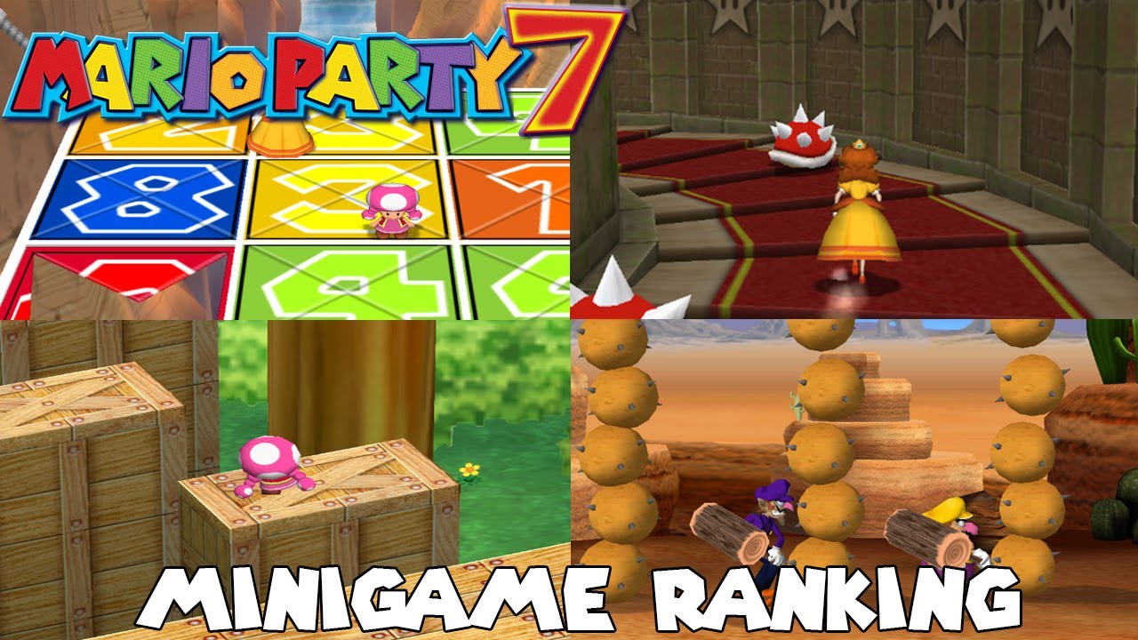 Mario Party 7 - Full MiniGame Rankings