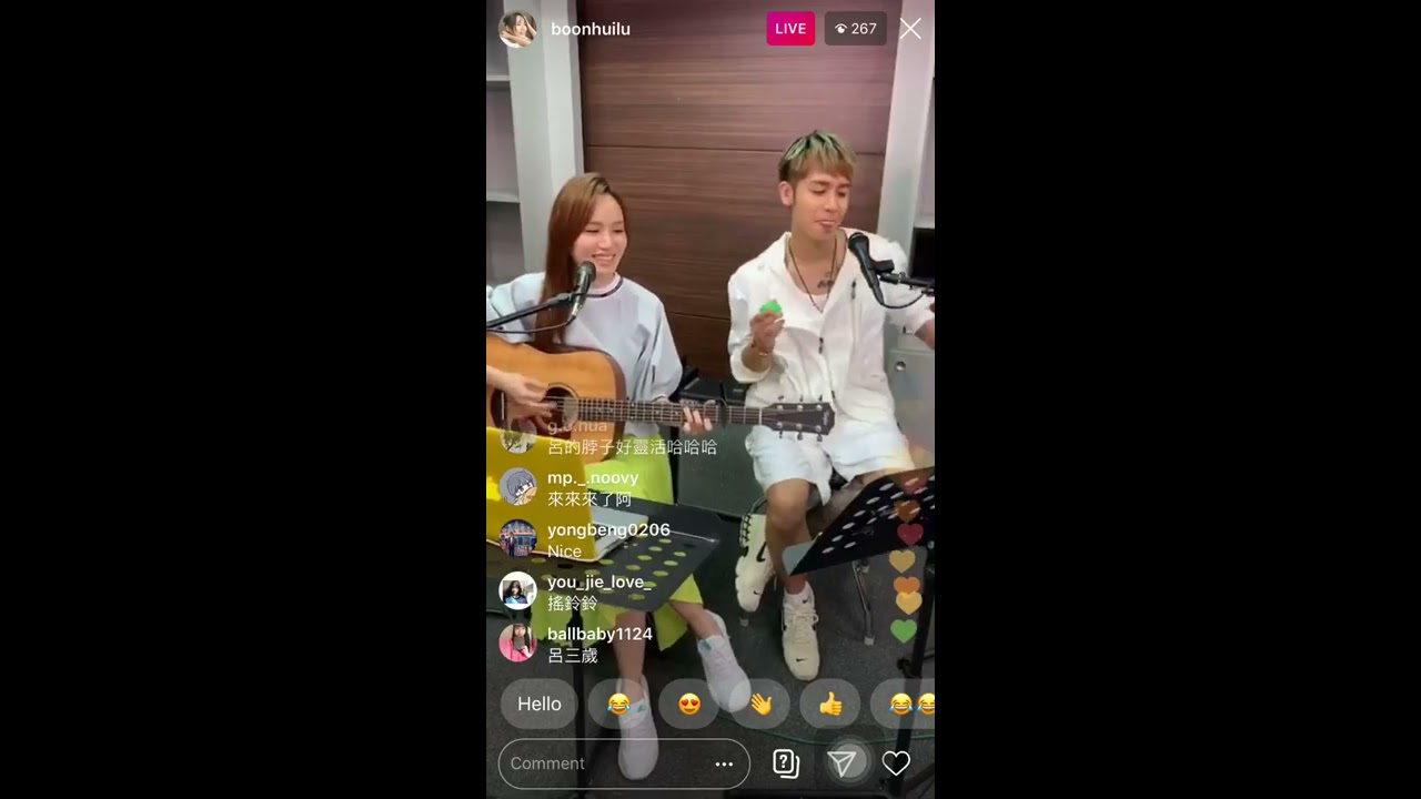 文慧如 Boon Hui Lu 《全放空》feat.鼓鼓呂思緯 IG 直播 2020/04/15