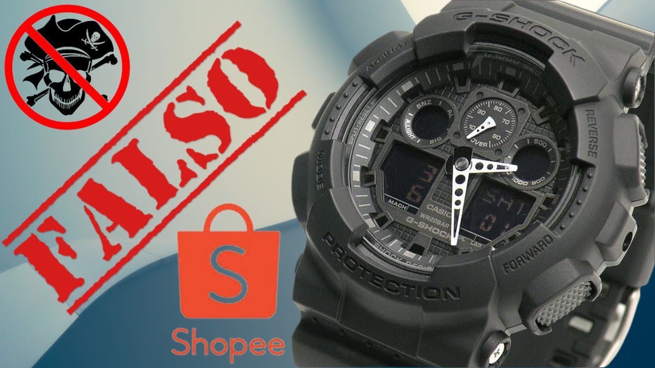 comprei um g-shock na shopee e olha no que deu (3/3) relógio