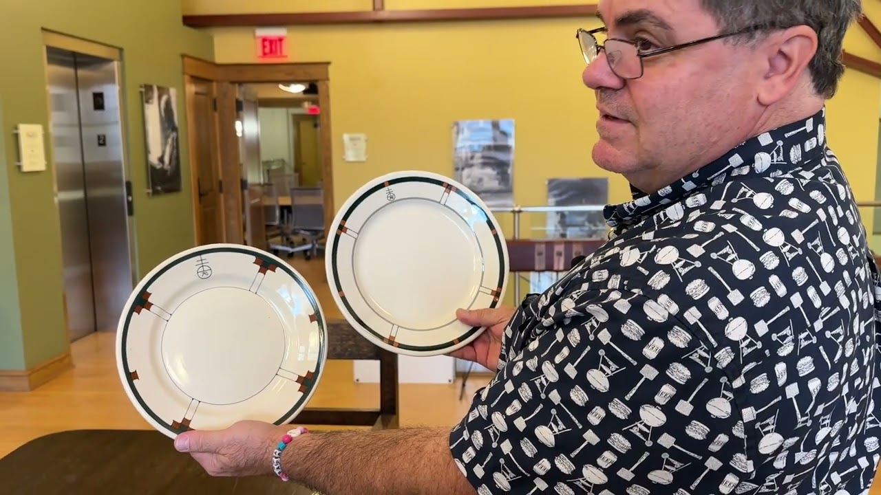 The history of your dinner plate