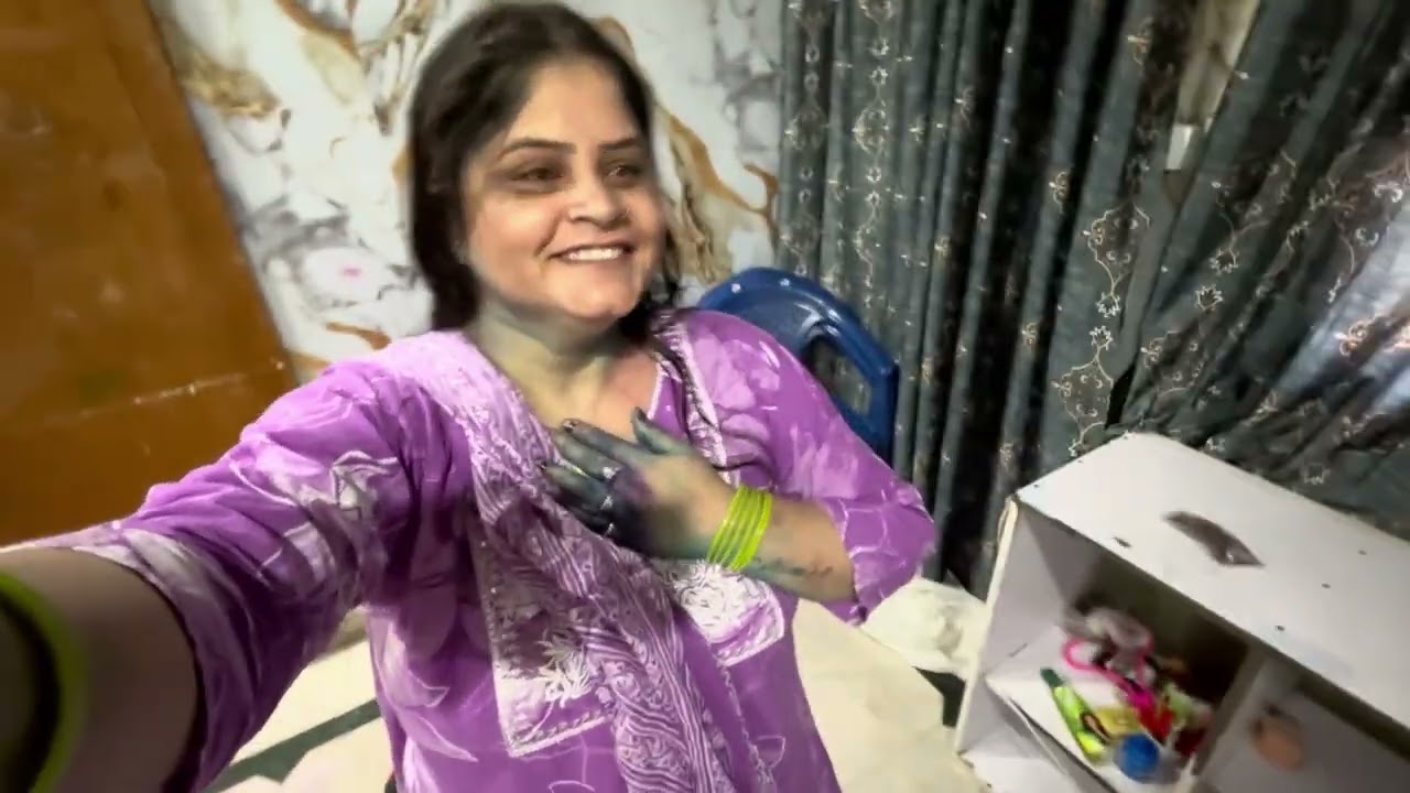 Day 46 || होली बाले दिन होती हैं हमारे यहा पर बाबा जी की पूजा || #tanvifamilyvlog #youtube ||